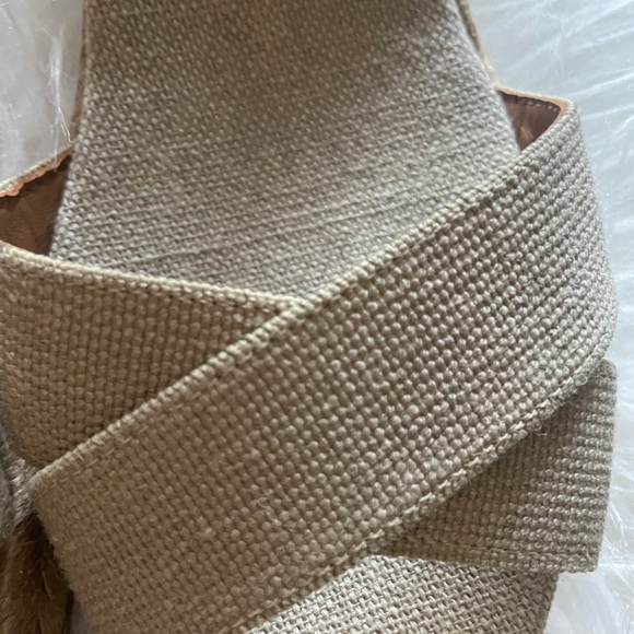 Tory Burch crisscross wedge is a graphic take on a classic. - Picture 6 of 6